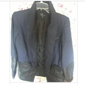 Blue and Black blazer